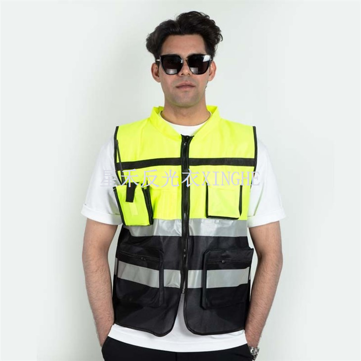 Construction Hi-Vis Safety Clothing Reflective Safety Vest