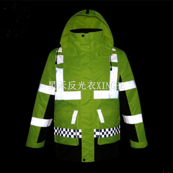 Reflective Safety Jackets Cotton Coat