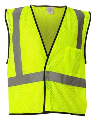 Икономична мрежеста жилетка с един джоб