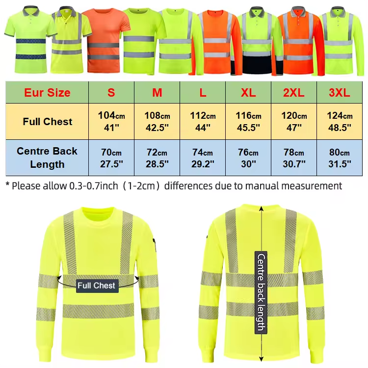 hi vis polo shirts long sleeve